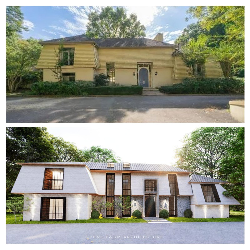 Ohene Twum - Paces Ferry Home Facade Renovation