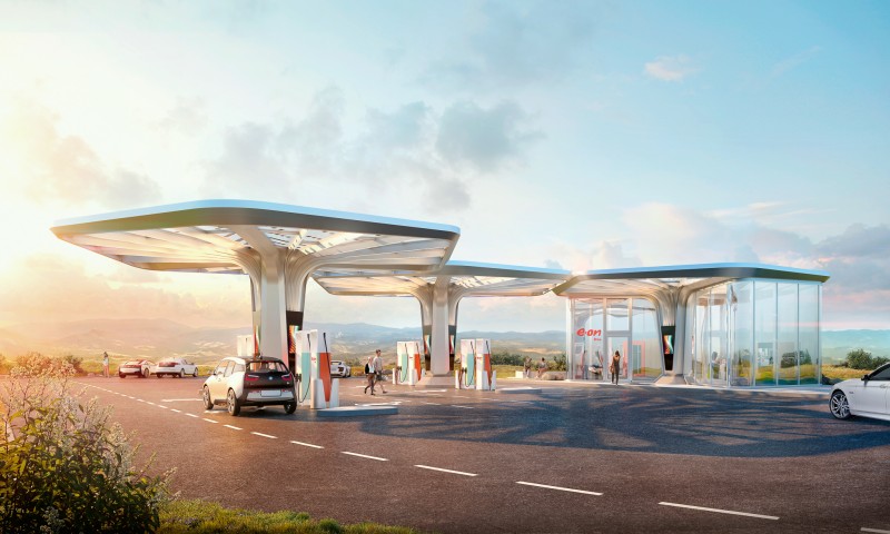 Graft GmbH, GRAFT Brandlab GmbH - E.ON Ultra Fast Charging Stations