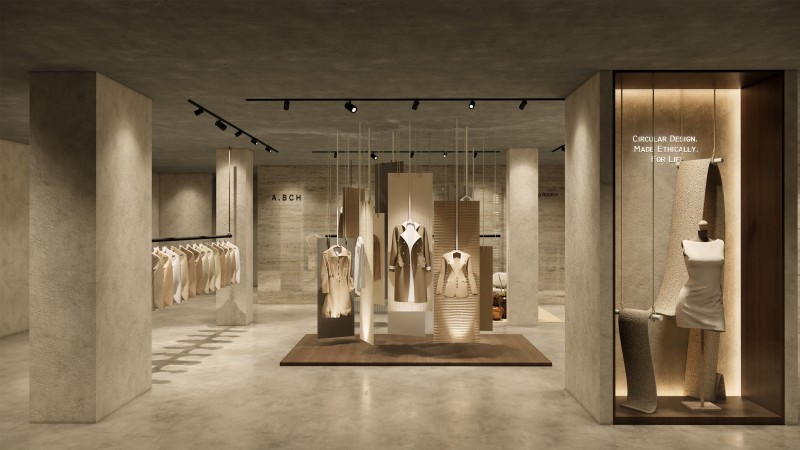 Mihika Chatterjee - Elevating Ethical Fashion: A.BCH Retail Store Design